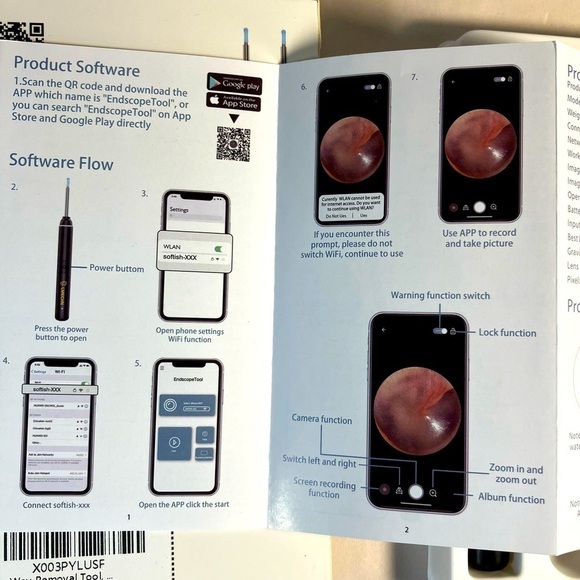 Earwax Remover with Built in Camera for Android Phone - Picture 6 of 7